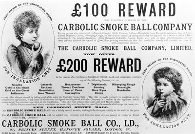Advertisement for the 